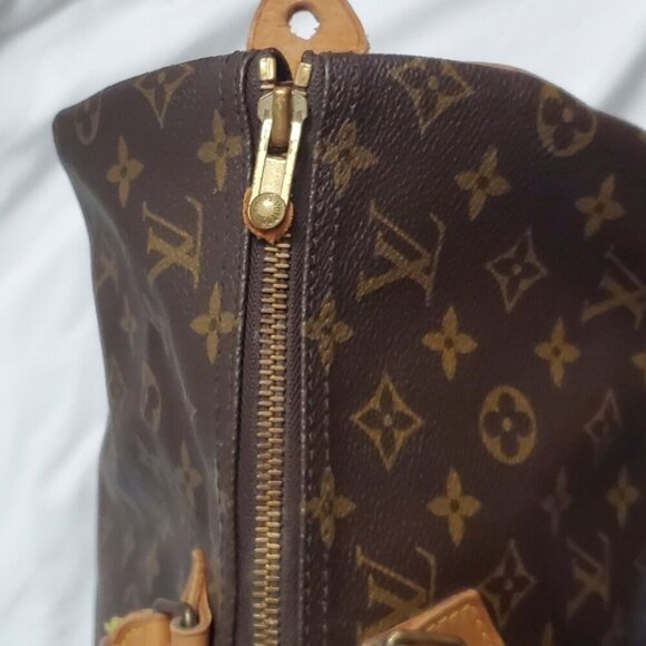 Authentic Louis Vuitton Monogram Canvas Top Handle Boston Bag - Picture 11 of 13